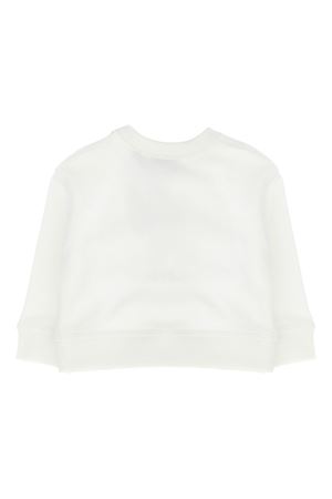 felpa in cotone bianco BURBERRY KIDS | 8108918A1464